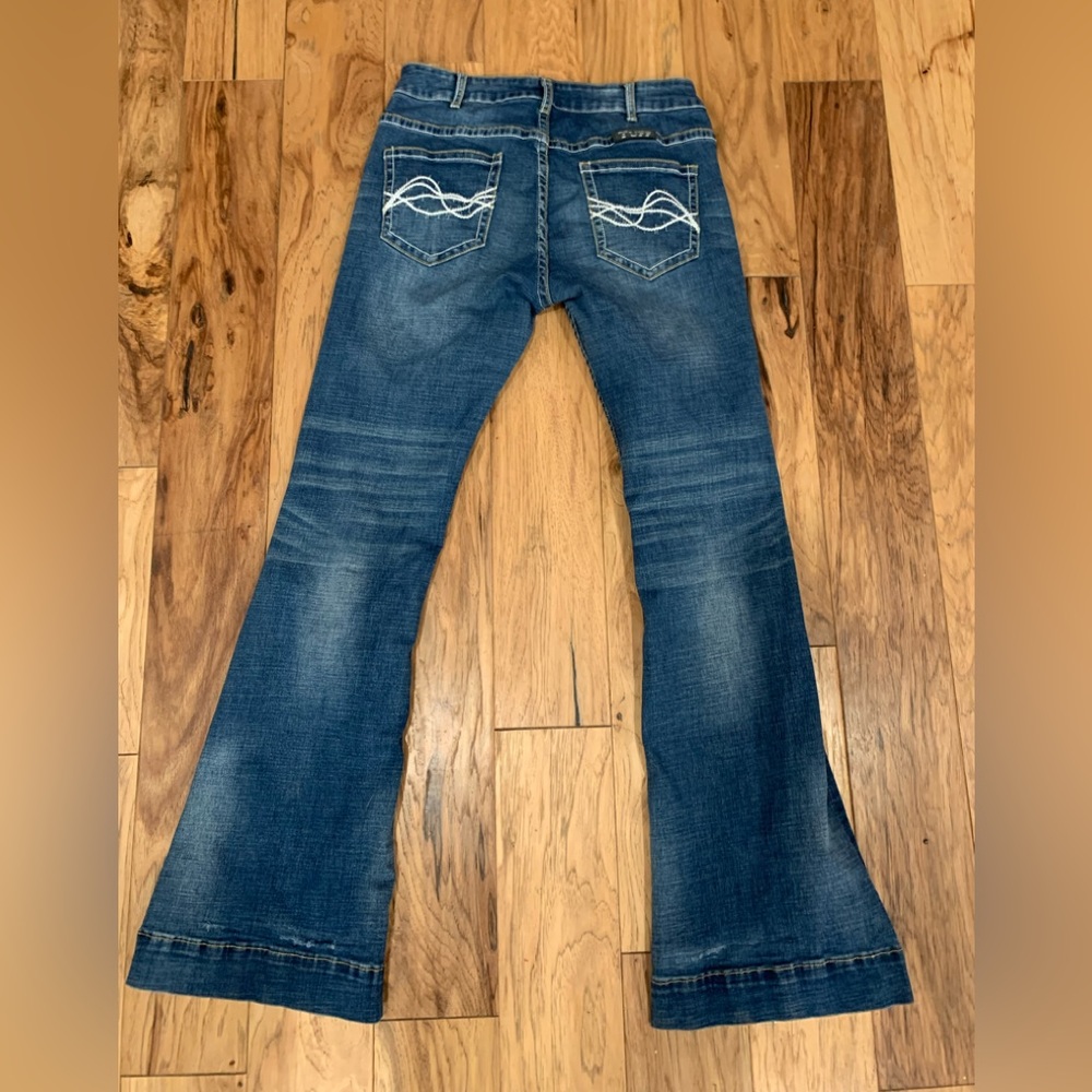Cowgirl Tuff Trouser Flare jeans 30 x 33